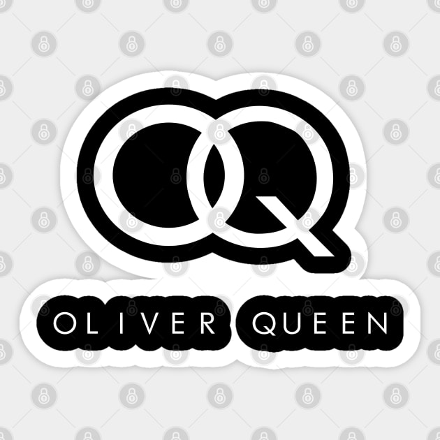 Oliver Queen logo -arrow -arrowverse Sticker by lunareclipse.tp